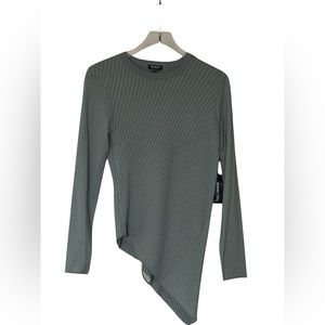 WORTH Moss Asymmetrical Sweater